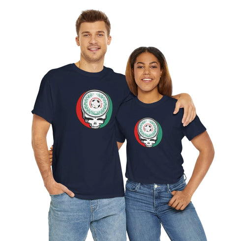 Grateful Dead - Dundela FC Stealie Grateful Dead T-Shirt - StealieShop